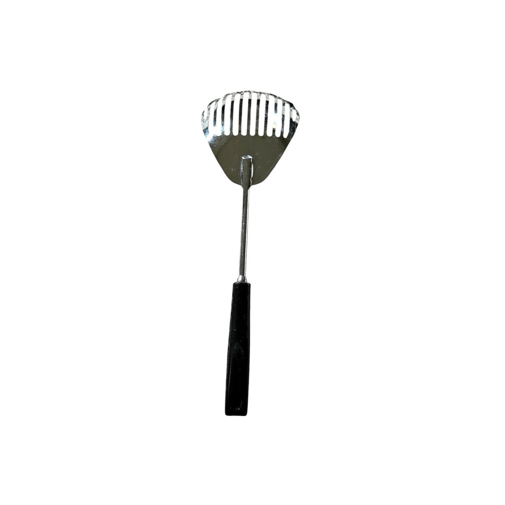 Vtg EKCO Kitchamajig 6-in-1 Chrome Plated 12.5" Slotted Spatula Mixer Strainer - Picture 5 of 6